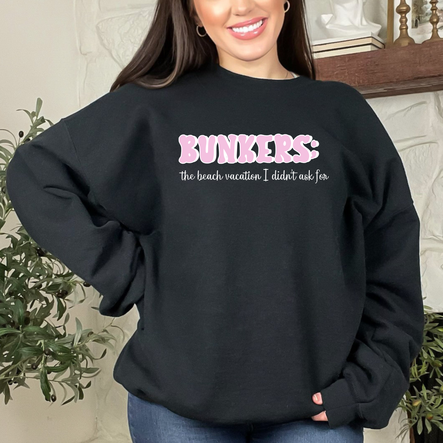 Bunkers ; the beach vacation I didn't ask for Golf Pink T-shirt Sweatshirt