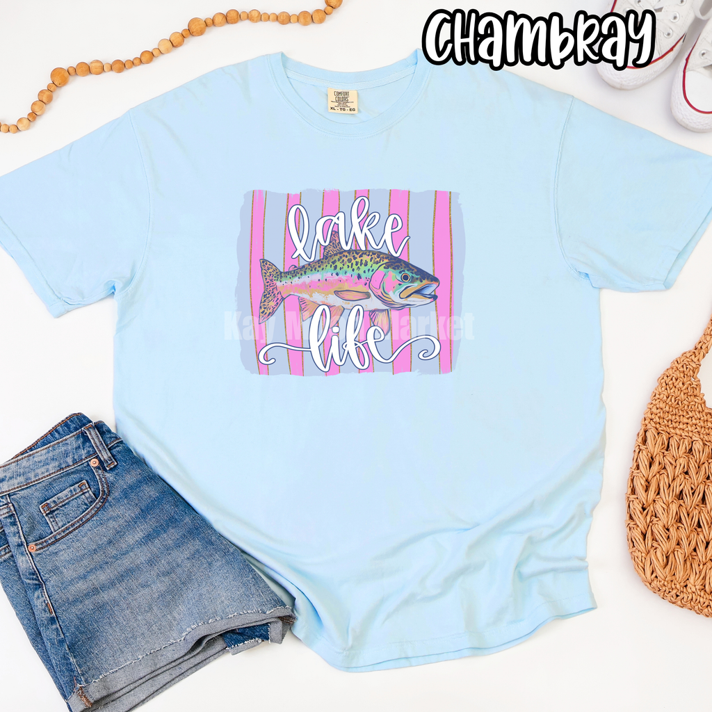 Lake Life - Summer Fish - T-shirt Sweatshirt