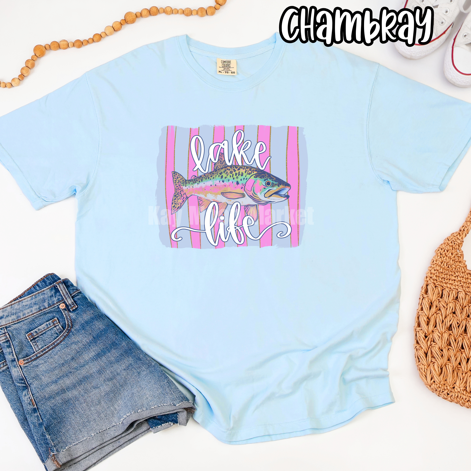 Lake Life - Summer Fish - T-shirt Sweatshirt