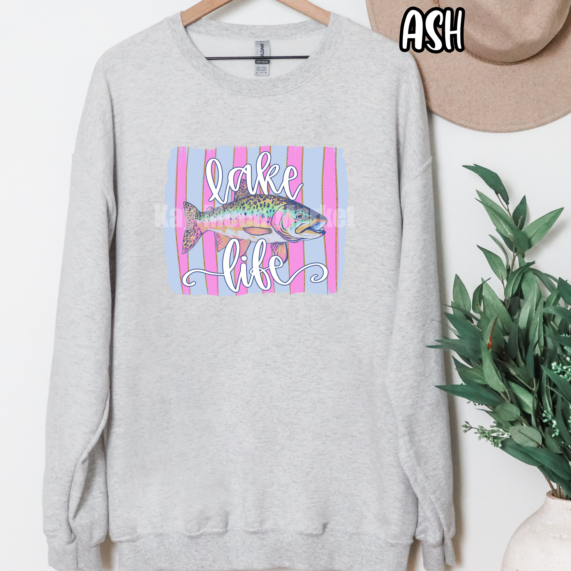 Lake Life - Summer Fish - T-shirt Sweatshirt