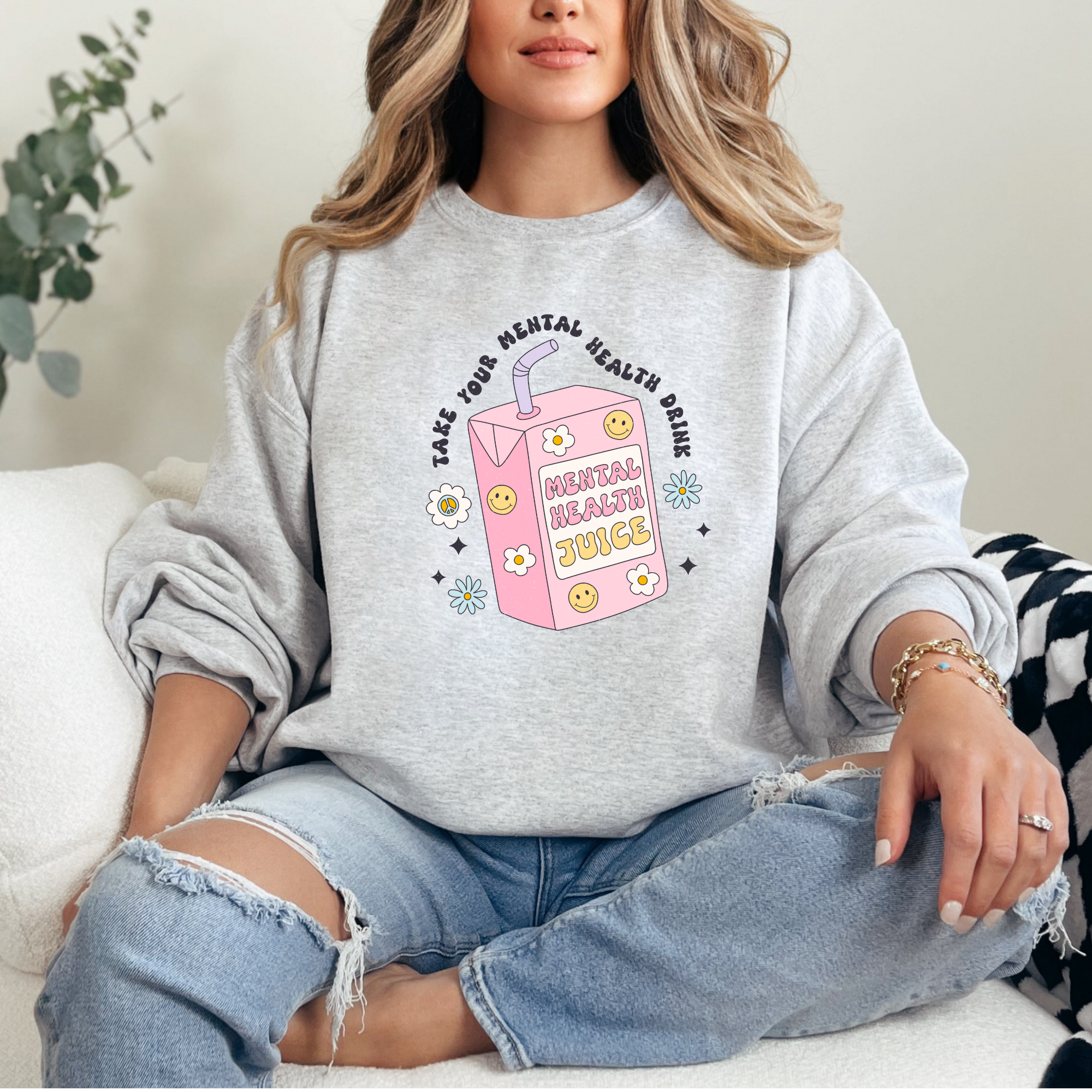 Take Your Mental Health Drink Mental Health Juice T-shirt Sweatshirt Hoodie