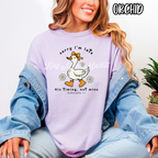 Sorry I'm Late His Timing Not Mine - Religious - T-shirt Sweatshirt