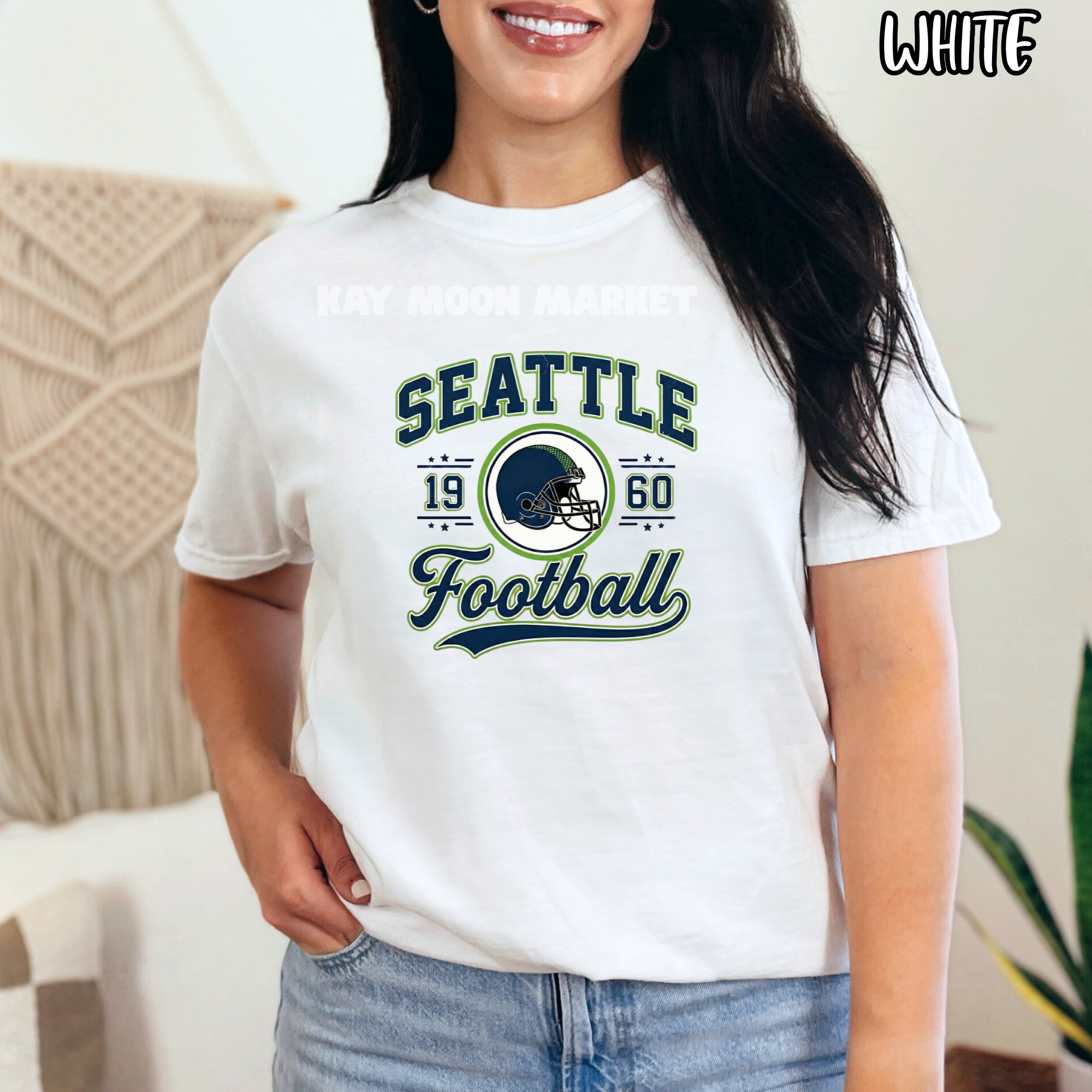 Seahawks Football 1 ~ Tee Sweatshirt