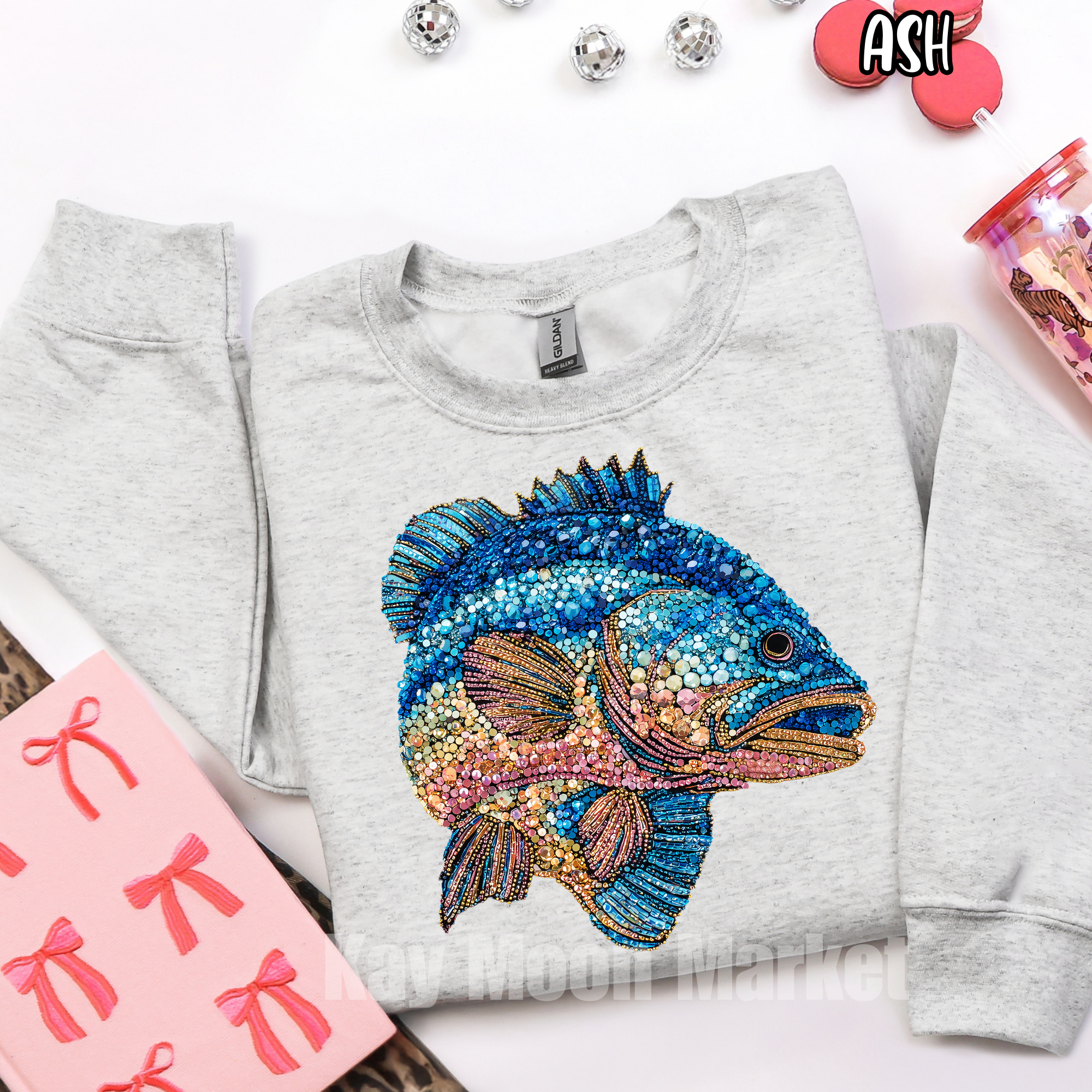 FISH - Rainbow Summer Fishing - T-shirt Sweatshirt