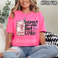 Suspect Only Drinks Diet Cola Soda - T-shirt Sweatshirt