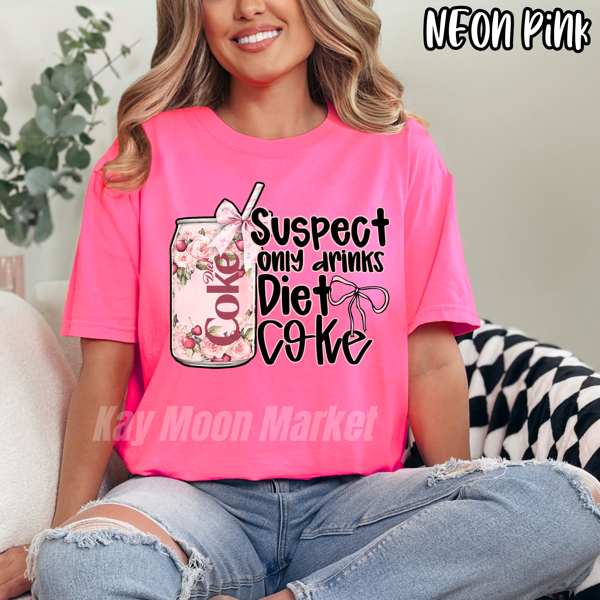 Suspect Only Drinks Diet Cola Soda - T-shirt Sweatshirt
