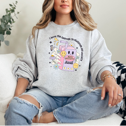 I Have the Courage to Challenge My Anxiety Mental Health T-shirt Sweatshirt Hoodie