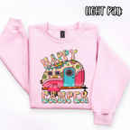 Happy Camper - Floral Hippie - T-shirt Sweatshirt