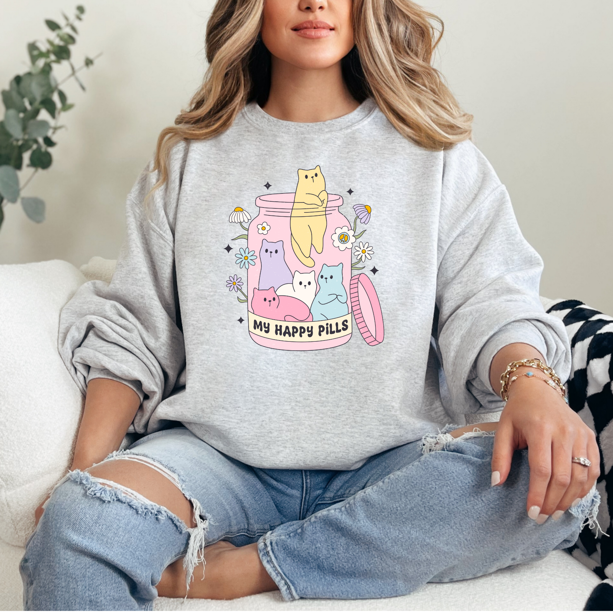 My Happy Pills Mental Health T-shirt Sweatshirt Hoodie