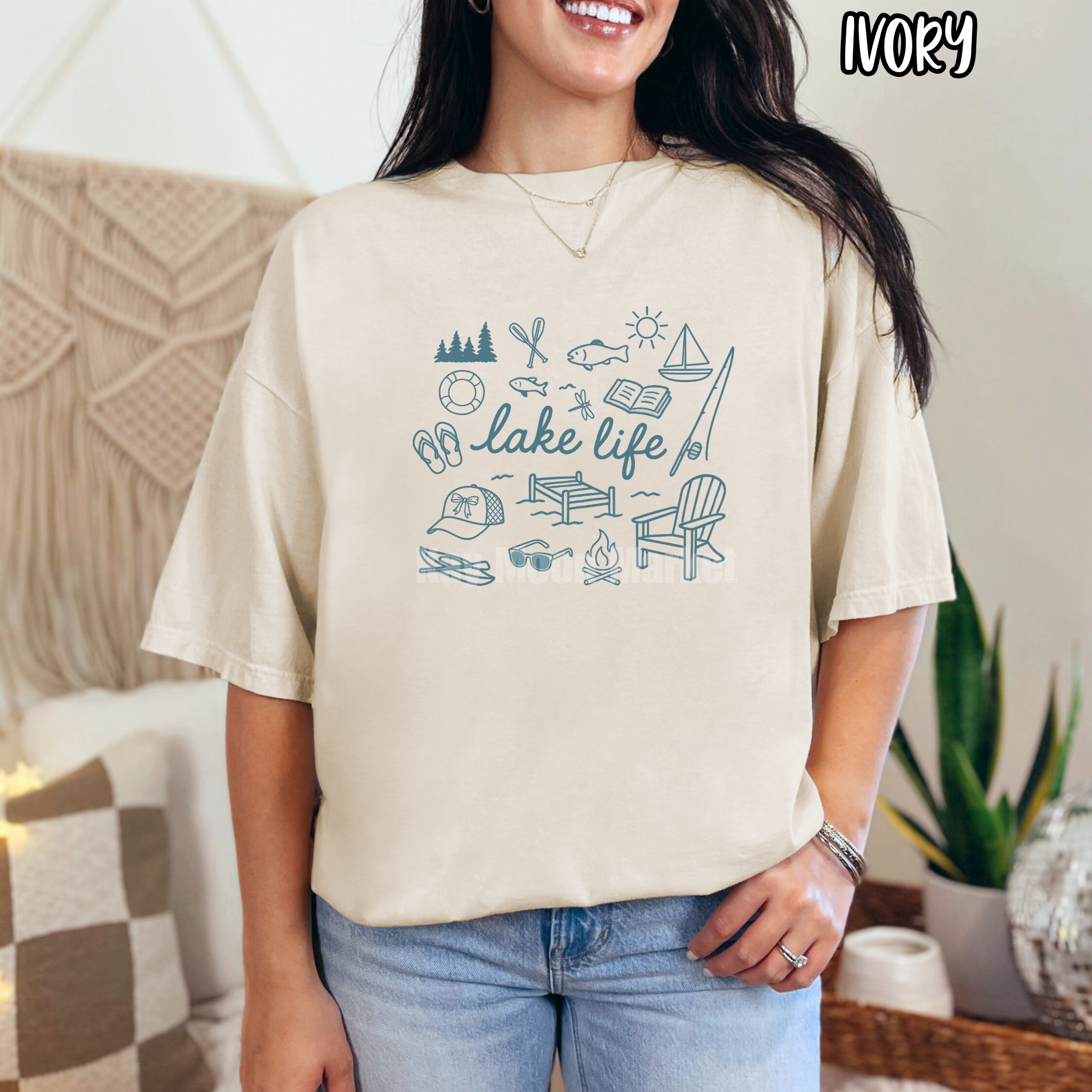 Lake Life - Pontoon Boat Summer - T-shirt Sweatshirt