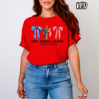 FAITH FREEDOM & 250 YEARS ~  AMERICA USA ~ Tee Sweatshirt