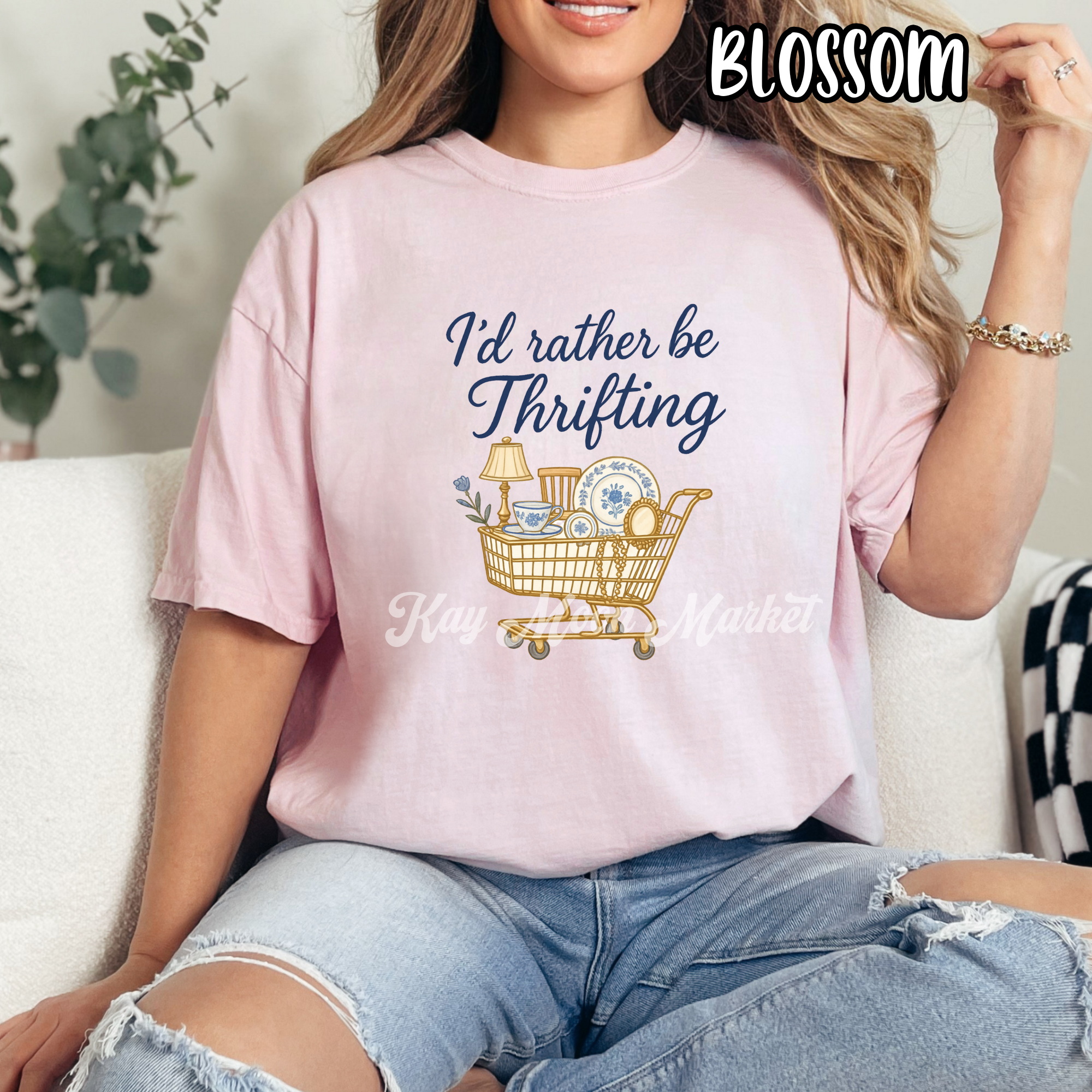I'd rather be thrifting - thrifter - T-shirt Sweatshirt