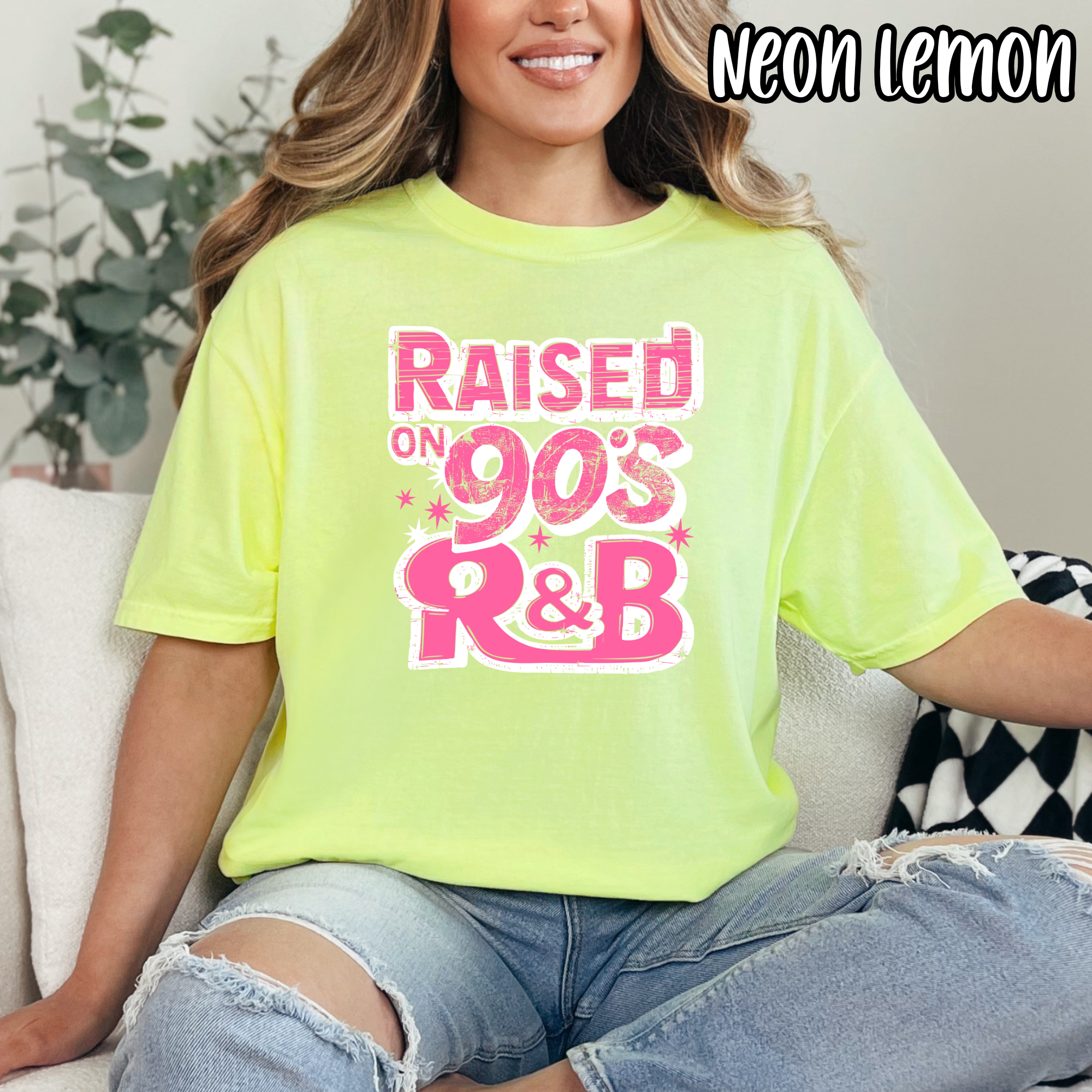 Raised On 90's R&B - 90's Music 90's kid - T-shirt Sweatshirt