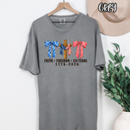 FAITH FREEDOM & 250 YEARS ~  AMERICA USA ~ Tee Sweatshirt