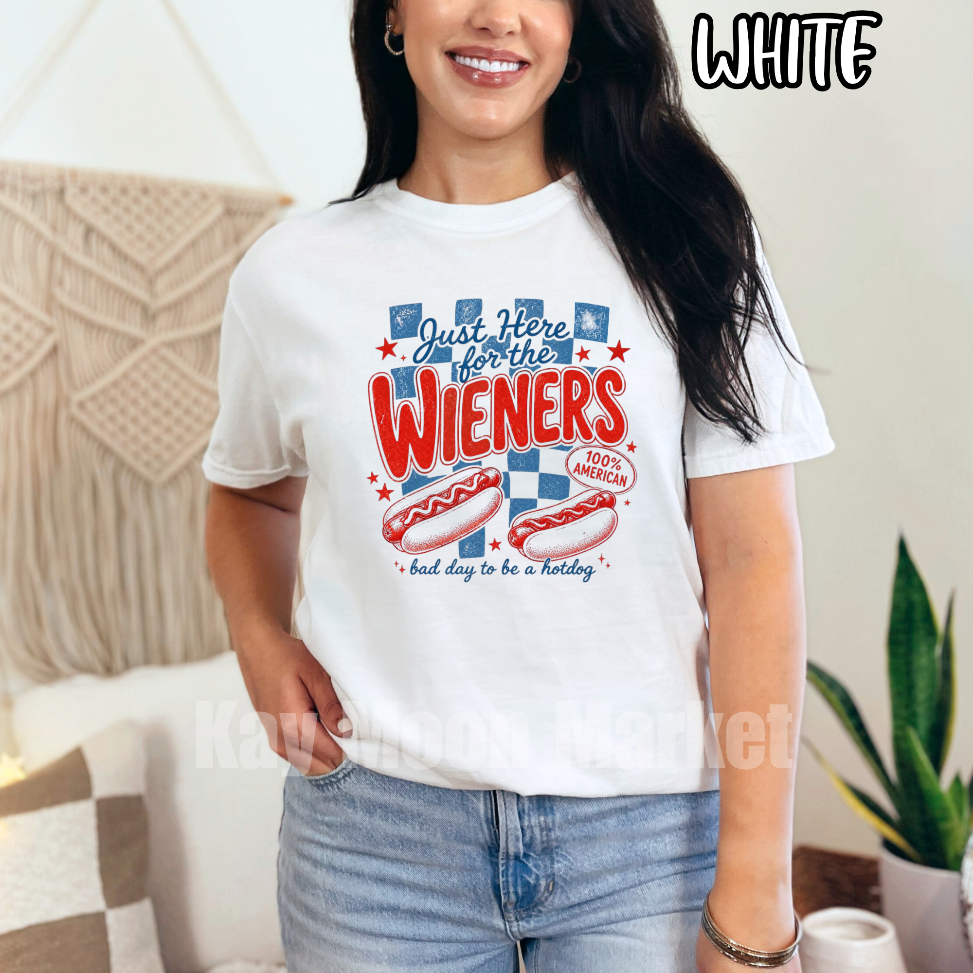 Just Here For The Wieners ~ Bad Day To Be A Hot Dog ~ T-shirt Sweatshirt