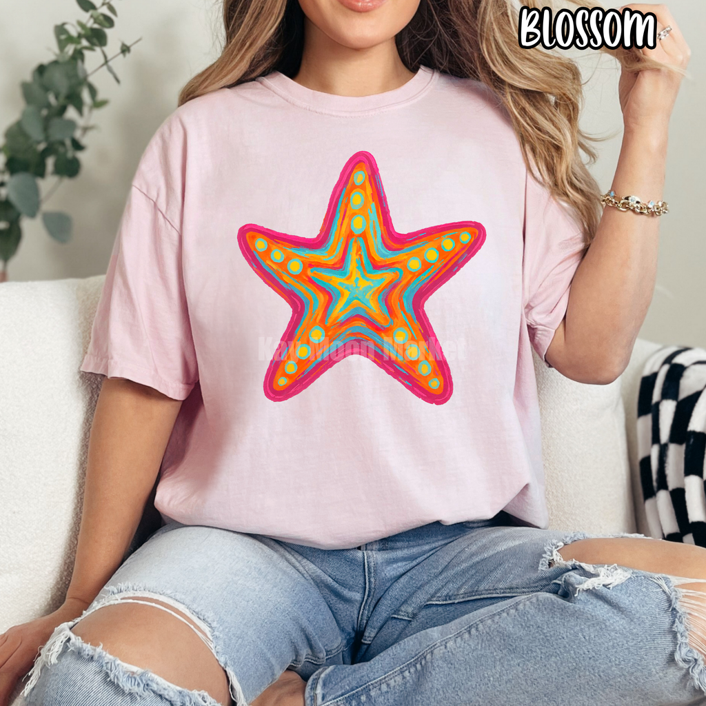 Starfish - Colorful Summer - T-shirt Sweatshirt