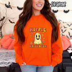 Hippie Halloween - Peace Signs Retro Groovy Fun Fall- T-shirt Sweatshirt
