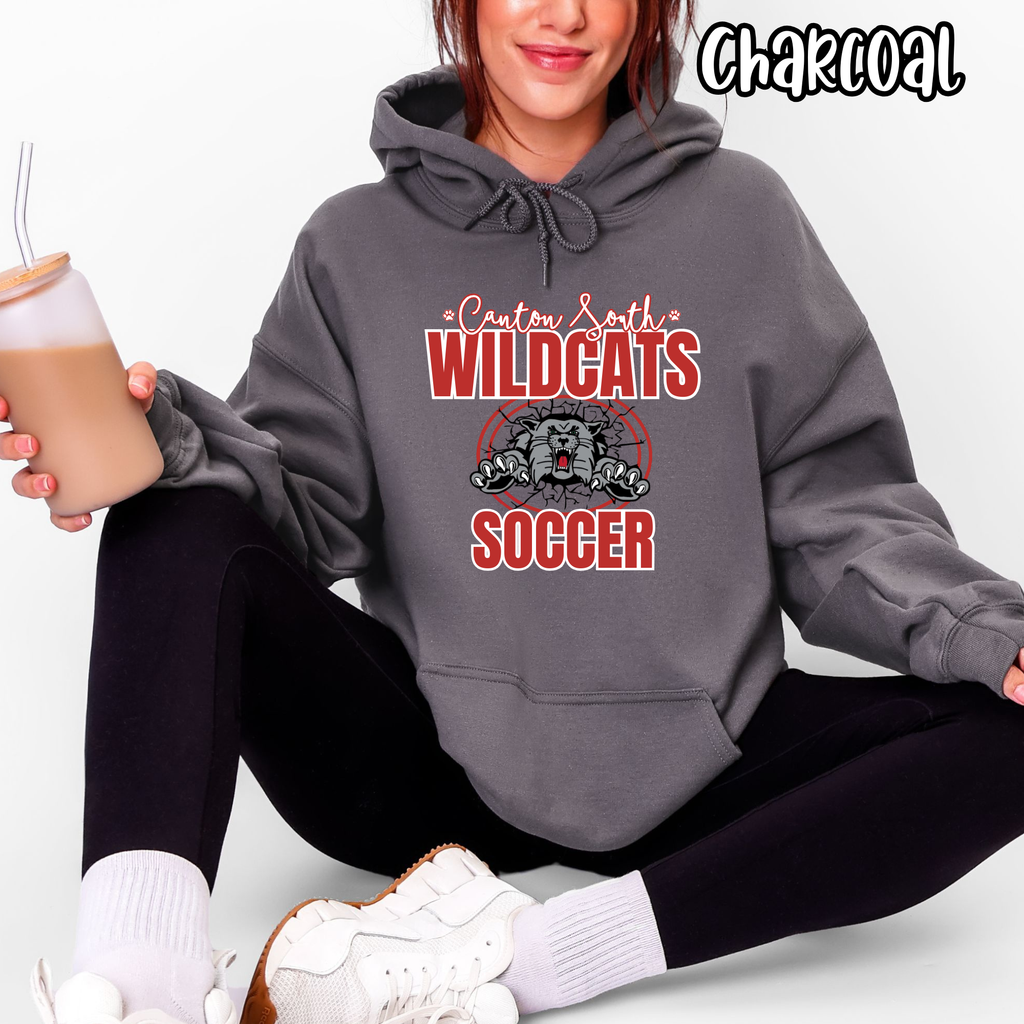Wildcats Soccer - Canton South Mascot - T-shirt Sweatshirt
