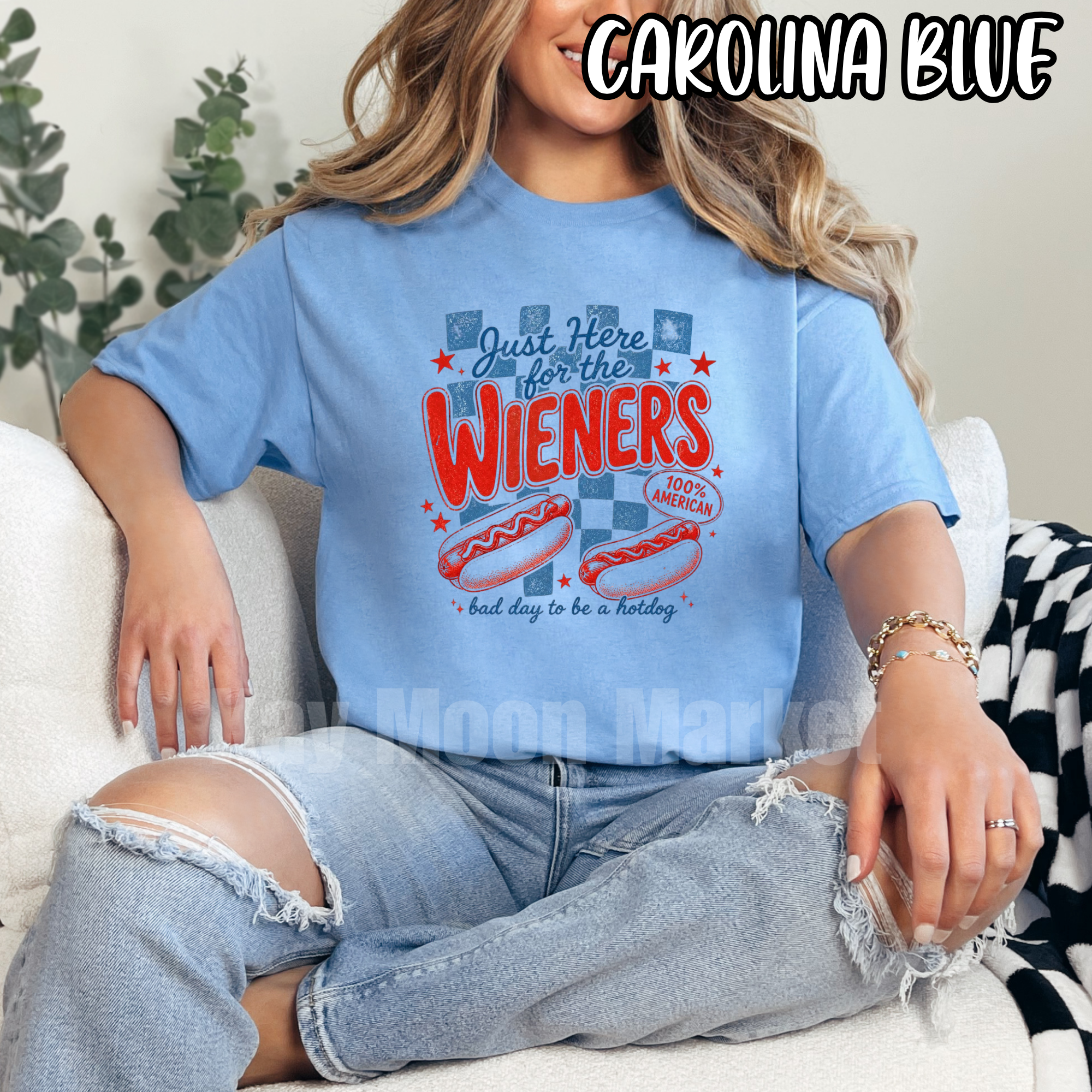 Just Here For The Wieners ~ Bad Day To Be A Hot Dog ~ T-shirt Sweatshirt
