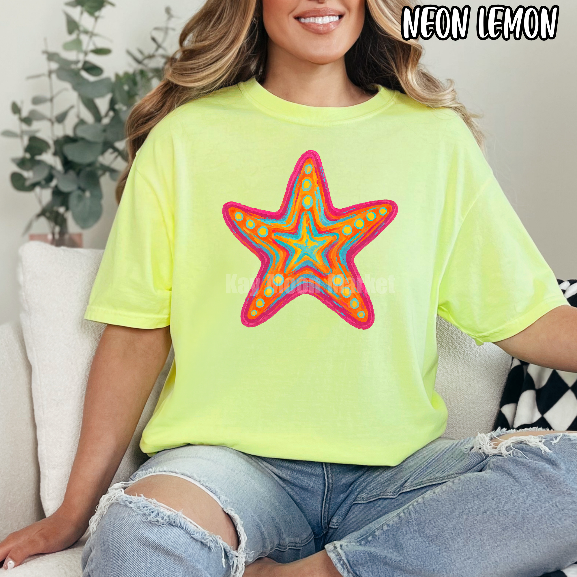 Starfish - Colorful Summer - T-shirt Sweatshirt
