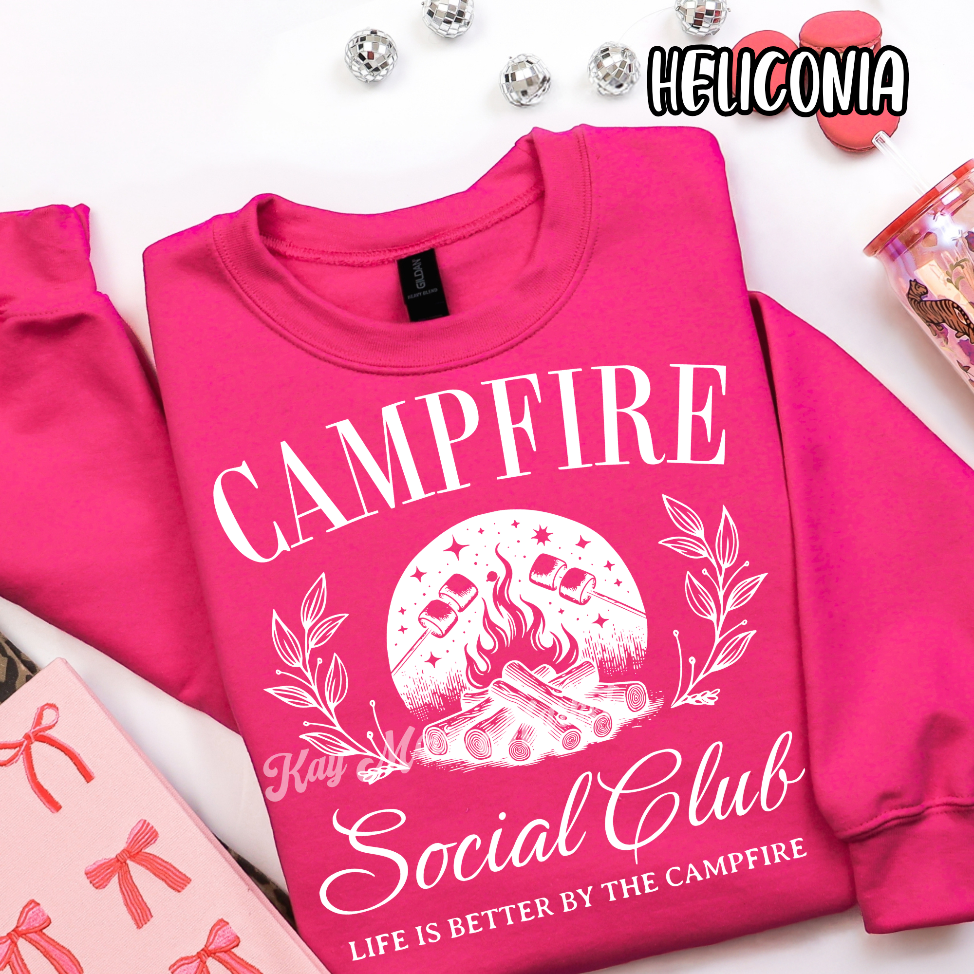 Campfire Social Club - Life is better by the campfire camping - T-shirt Sweatshirt