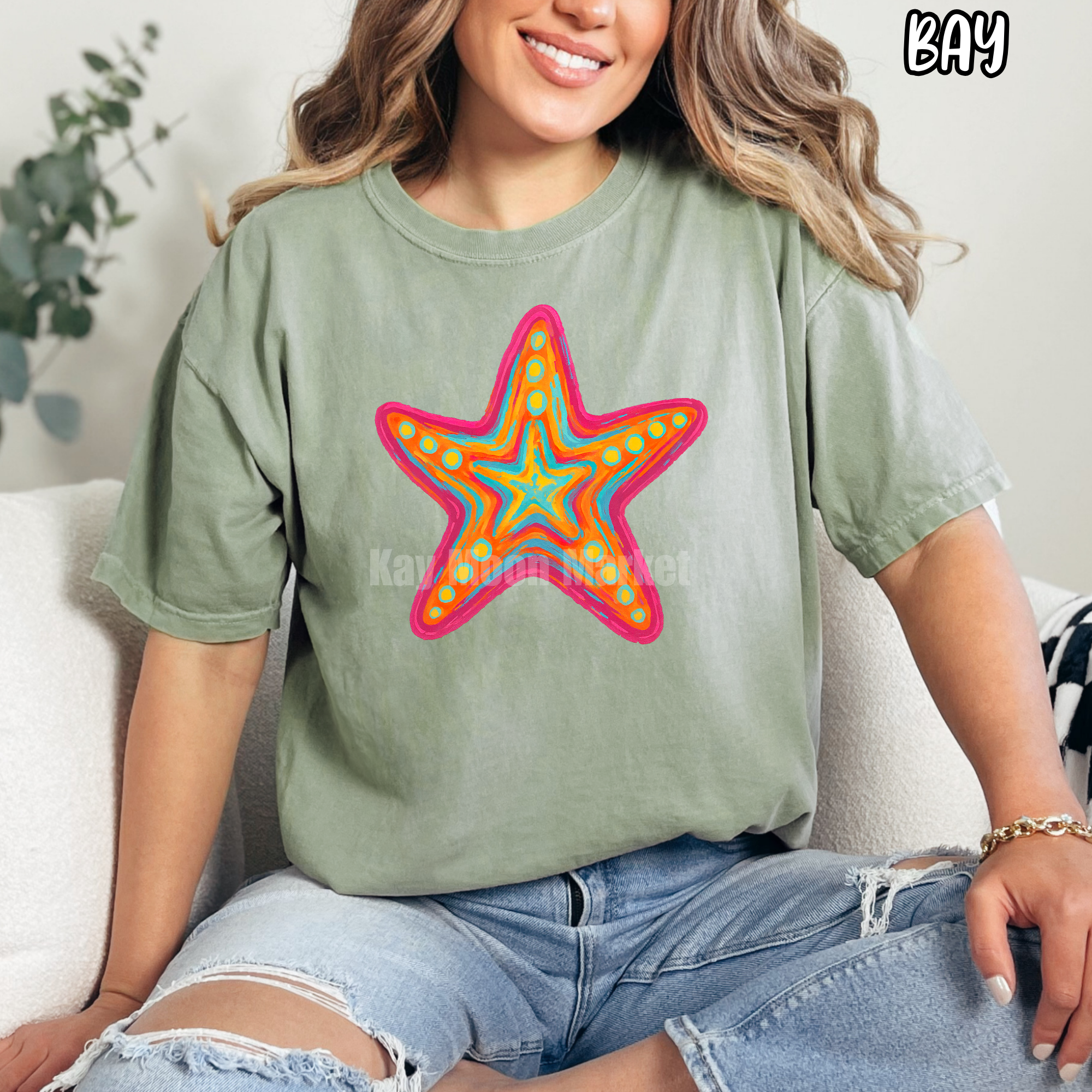 Starfish - Colorful Summer - T-shirt Sweatshirt