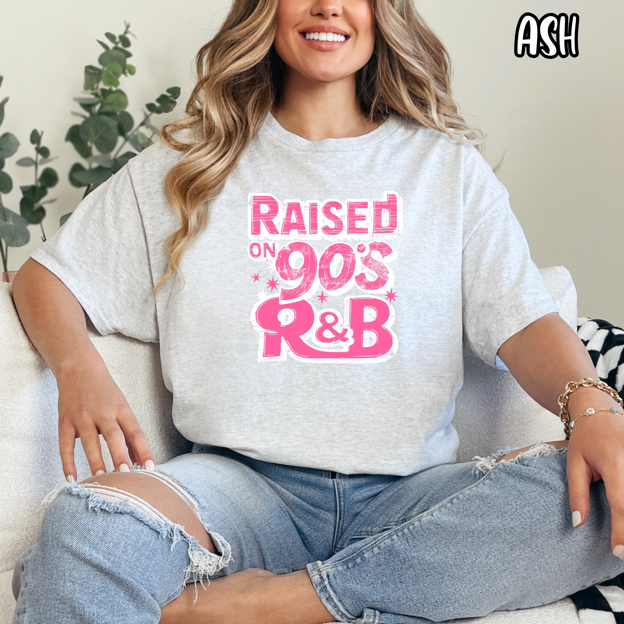 Raised On 90's R&B - 90's Music 90's kid - T-shirt Sweatshirt