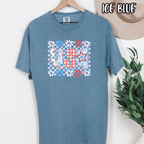USA checkered ~ AMERICA  ~ Tee Sweatshirt
