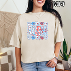 USA checkered ~ AMERICA  ~ Tee Sweatshirt