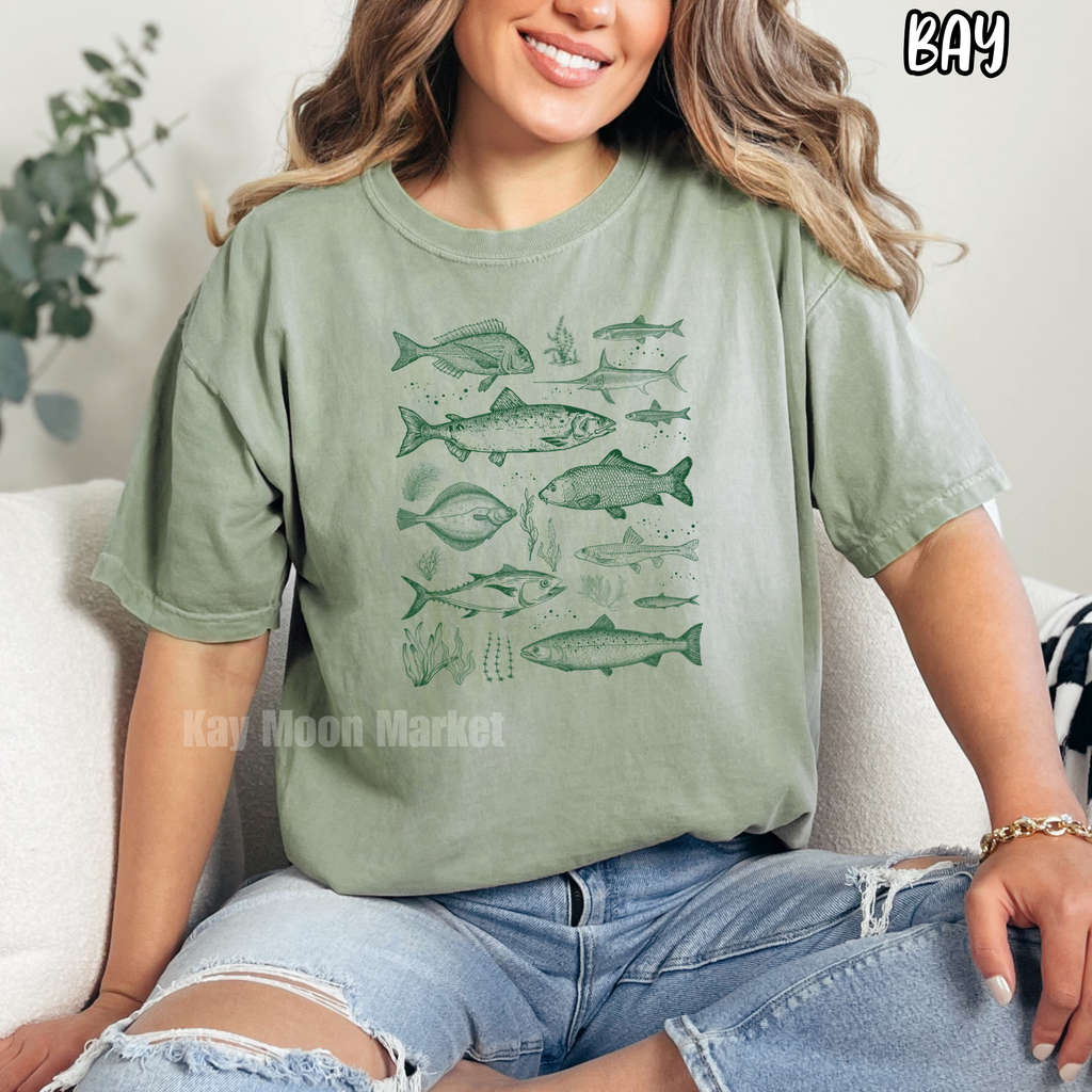 Fish - Summer Aesthetic - T-shirt Sweatshirt