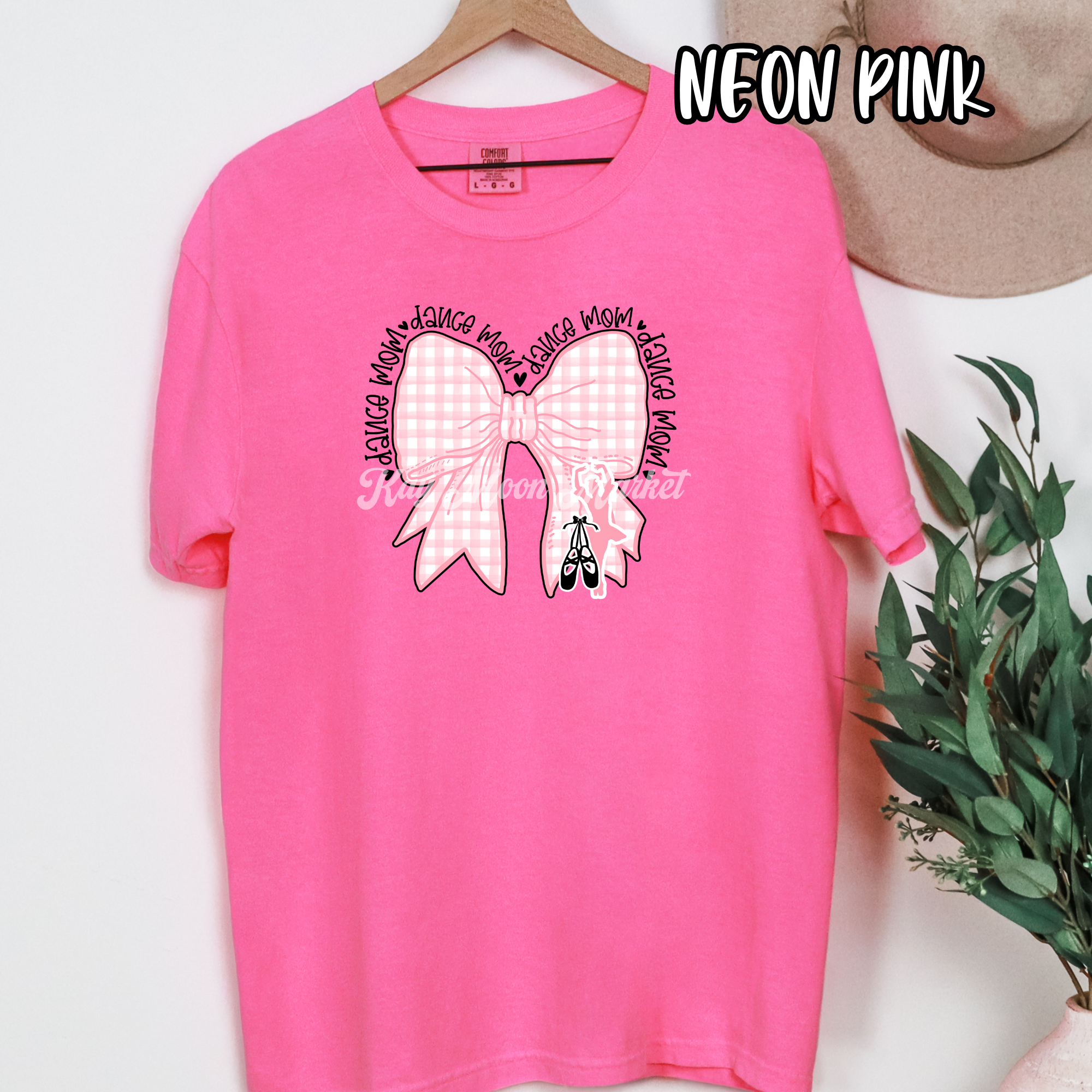 Dance Mom - Sports Bow Pink - T-shirt Sweatshirt