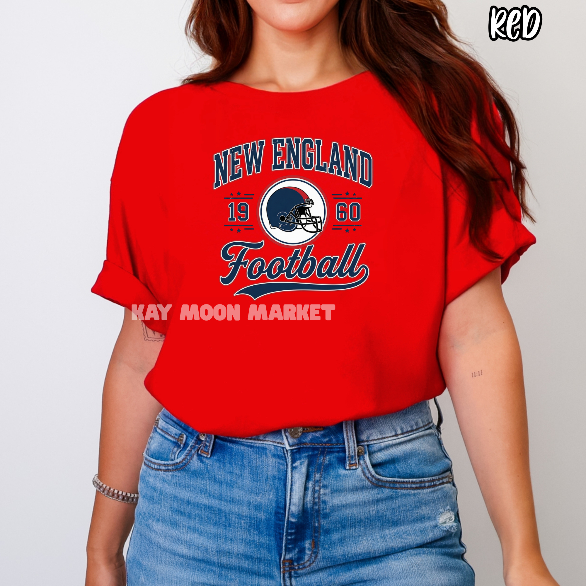 Patriots Football 2 ~ Tee Sweatshirt