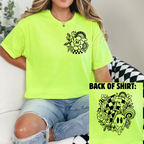 Retro Groovy Checkered Disco Mashup T-Shirt Sweatshirt