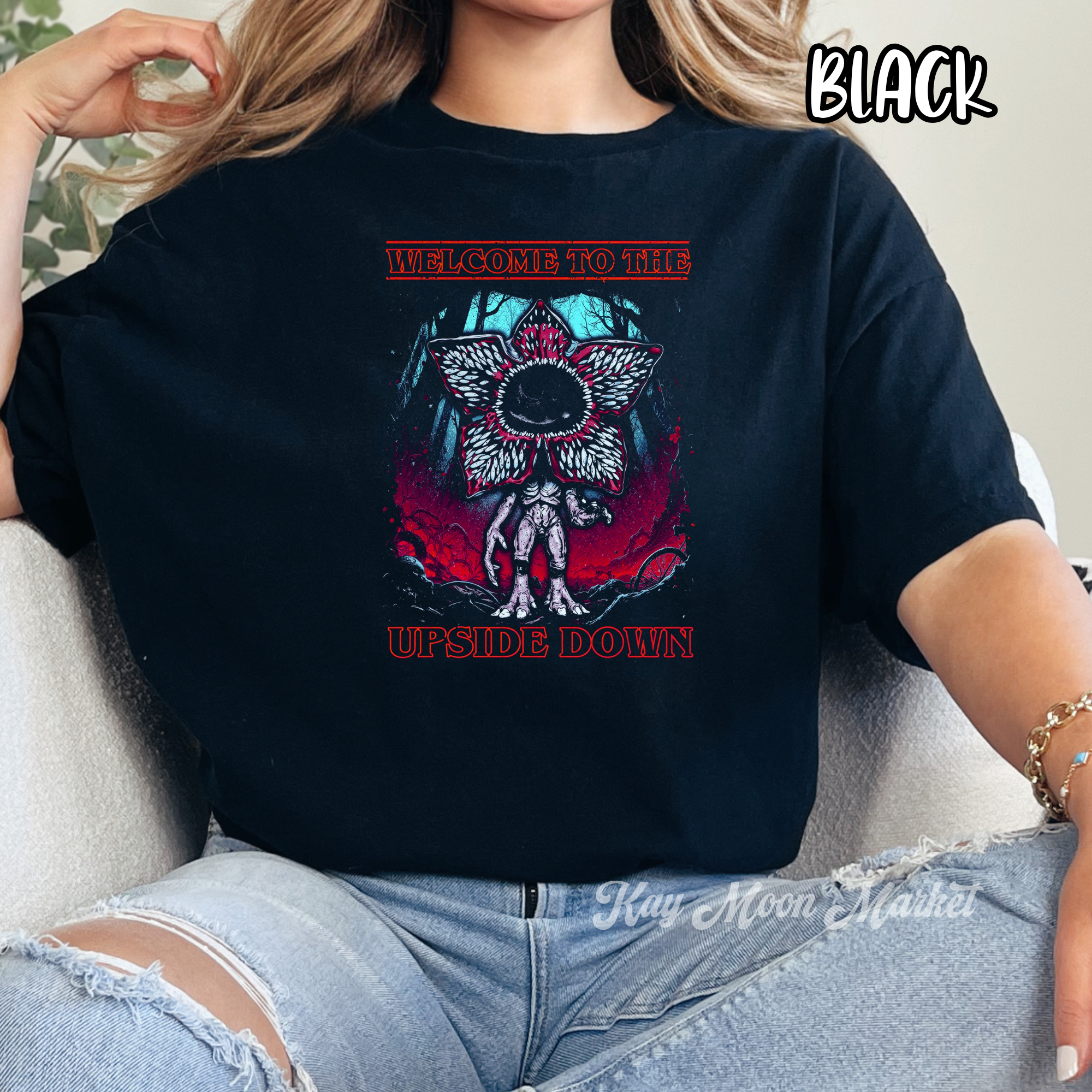 Upside Down - Stranger Things - T Shirt Sweatshirt
