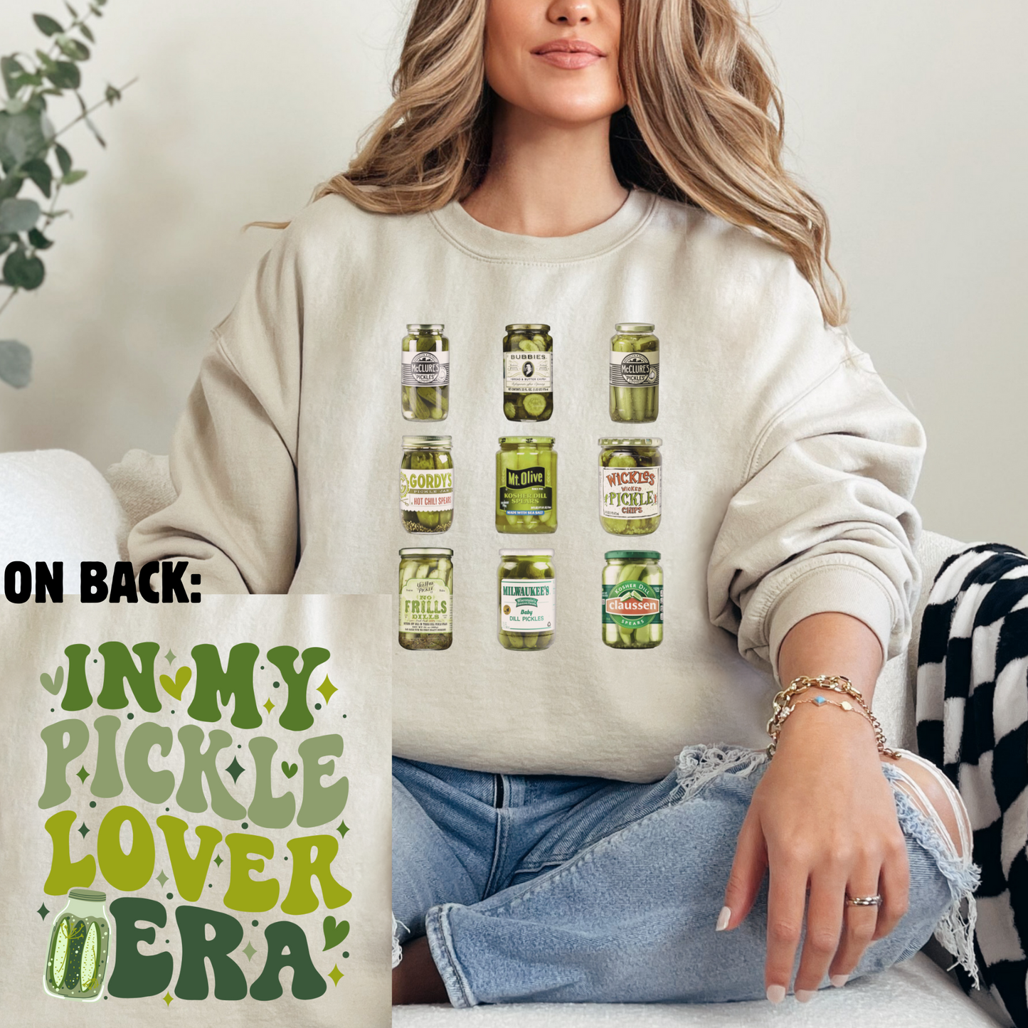 In my PICKLE lover era Pickles T-shirt Sweatshirt