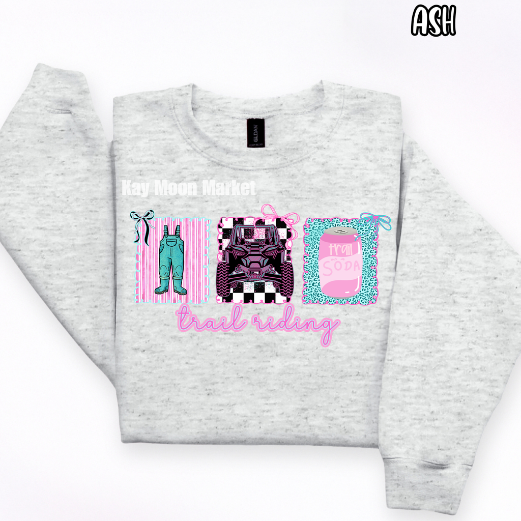 Trail Riding - SXS Woods - T-shirt Sweatshirt