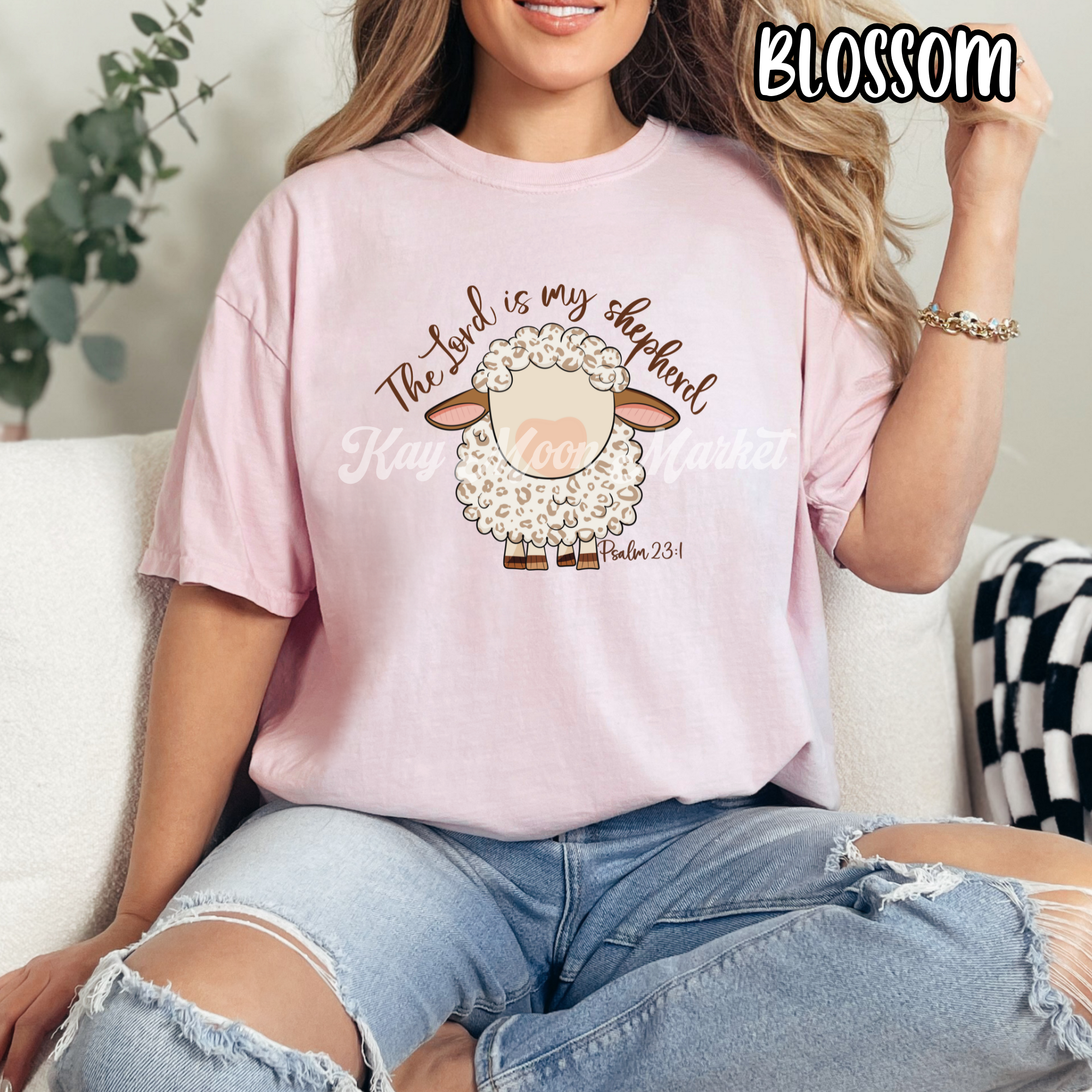 The Lord is my Shepard -Sheep Religious - T-shirt Sweatshirt