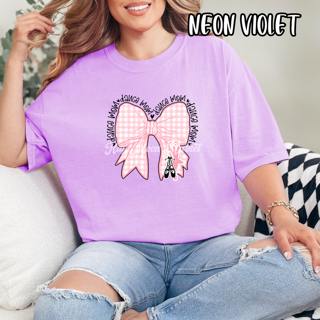 Dance Mom - Sports Bow Pink - T-shirt Sweatshirt