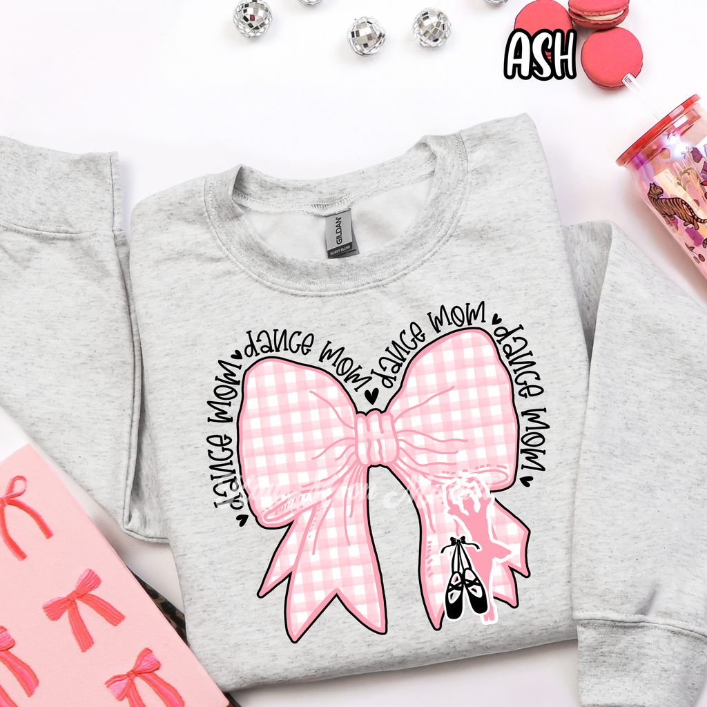 Dance Mom - Sports Bow Pink - T-shirt Sweatshirt