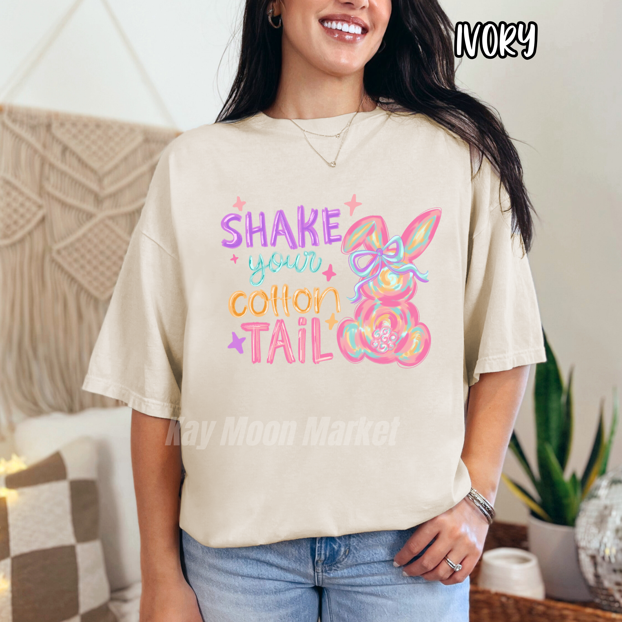 Shake Your Cotton Tail - Easter Holiday Bunny - T-shirt Sweatshirt