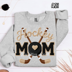 Hockey Mom - Faux Yarn Sports - T-shirt Sweatshirt