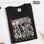 JESUS - Cow Print Bible Verse - T-shirt Sweatshirt