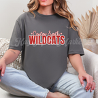 Canton South Wildcats Cursive - CS Mascot - T-shirt Sweatshirt