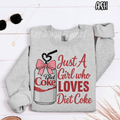Just A Girl Who Loves Diet Coke - Cute trending DRINKS - T-shirt Sweatshirt