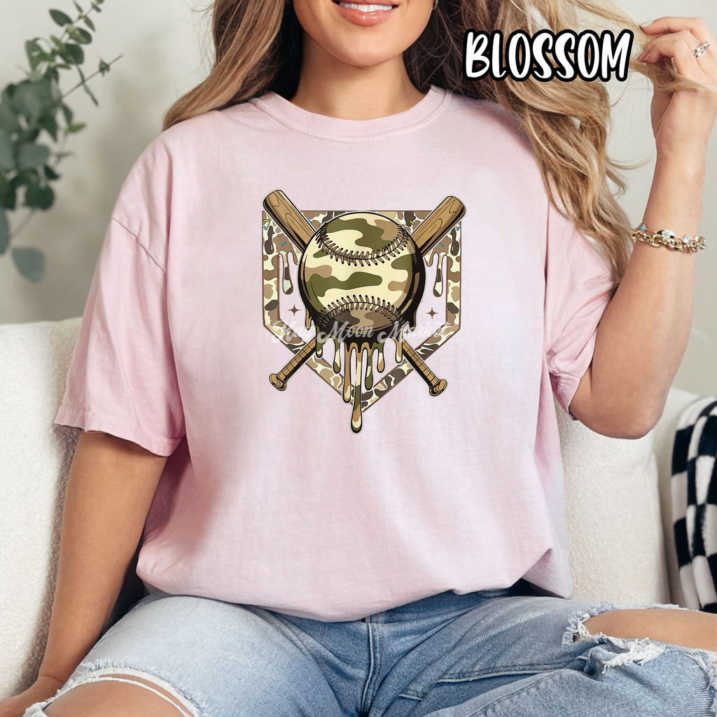 Baseball - Camo Drip Sports - T-shirt Sweatshirt