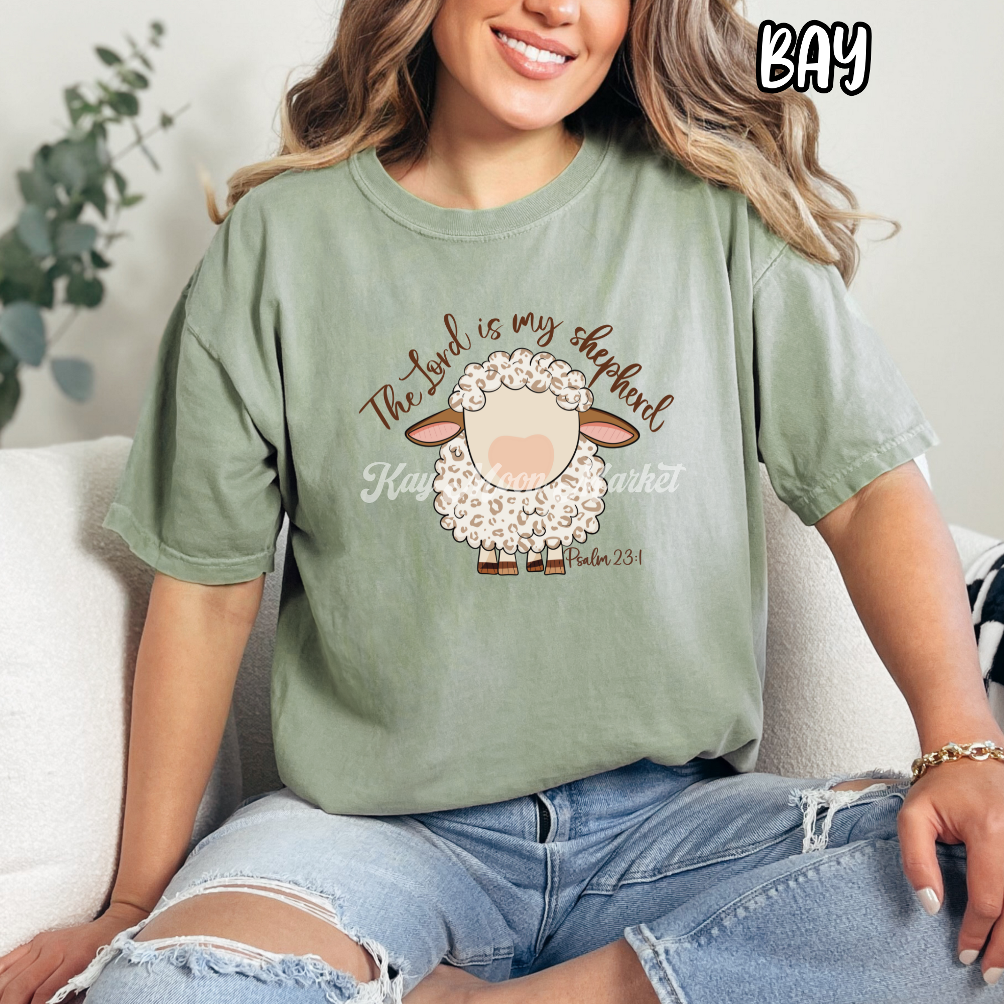 The Lord is my Shepard -Sheep Religious - T-shirt Sweatshirt