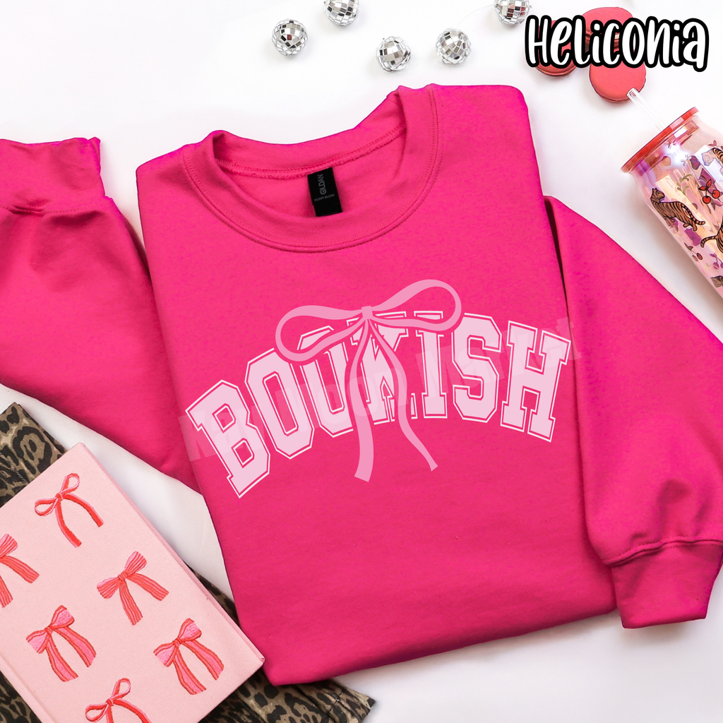 BOOKISH - Book Reading bow pink - T-shirt Sweatshirt