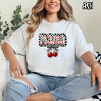 Mama Cherry Checkered - Check Mom - T-shirt Sweatshirt