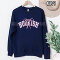 BOOKISH - Book Reading bow pink - T-shirt Sweatshirt