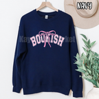 BOOKISH - Book Reading bow pink - T-shirt Sweatshirt